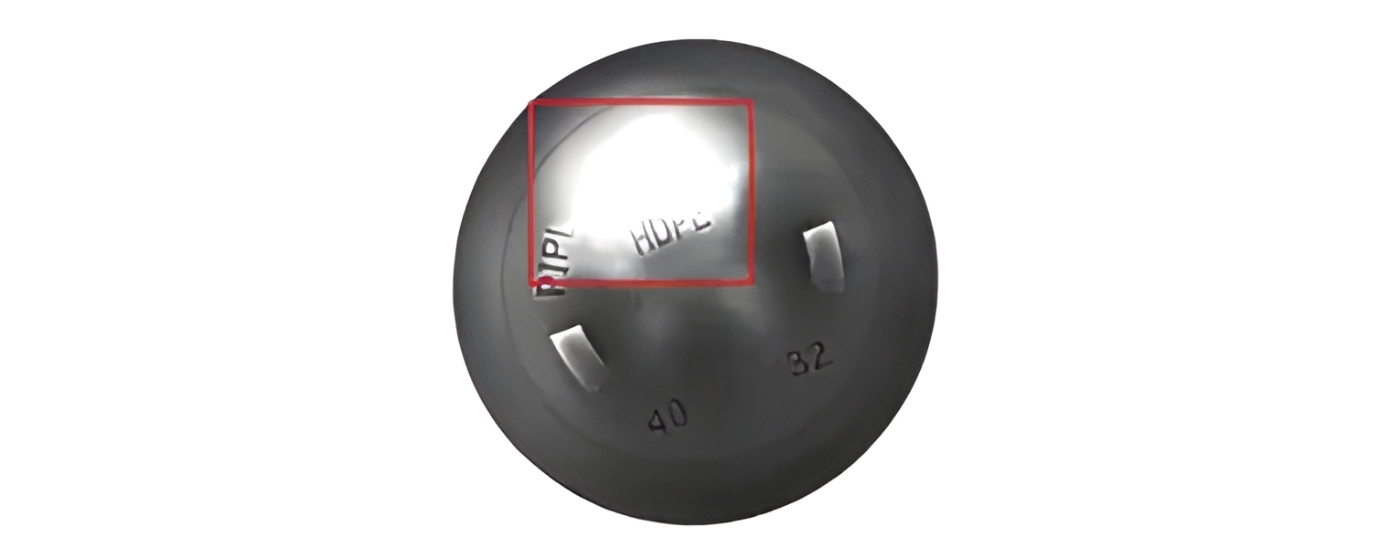 Thin wall defect at bottle base — detected by BIS base zone