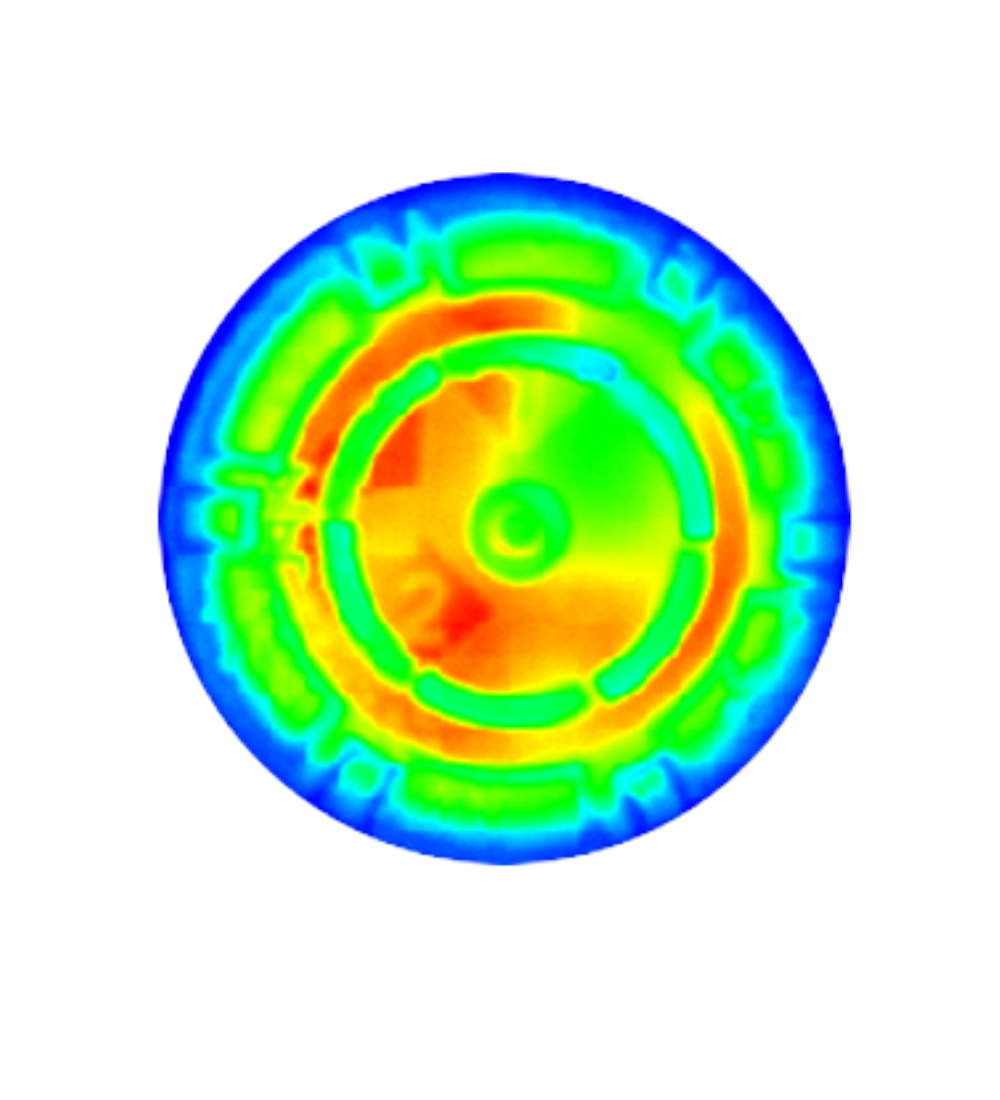Under-heat seal detected by thermal ISIVS inspection