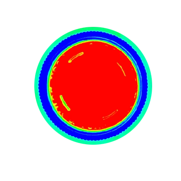 Over Heating defect thermal image — ISIVS induction seal inspection
