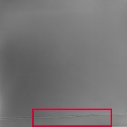 Seal spread defect — inadequate heat seal on pharmaceutical polybag