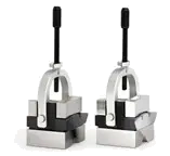 V-blocks with clamps for profile projector