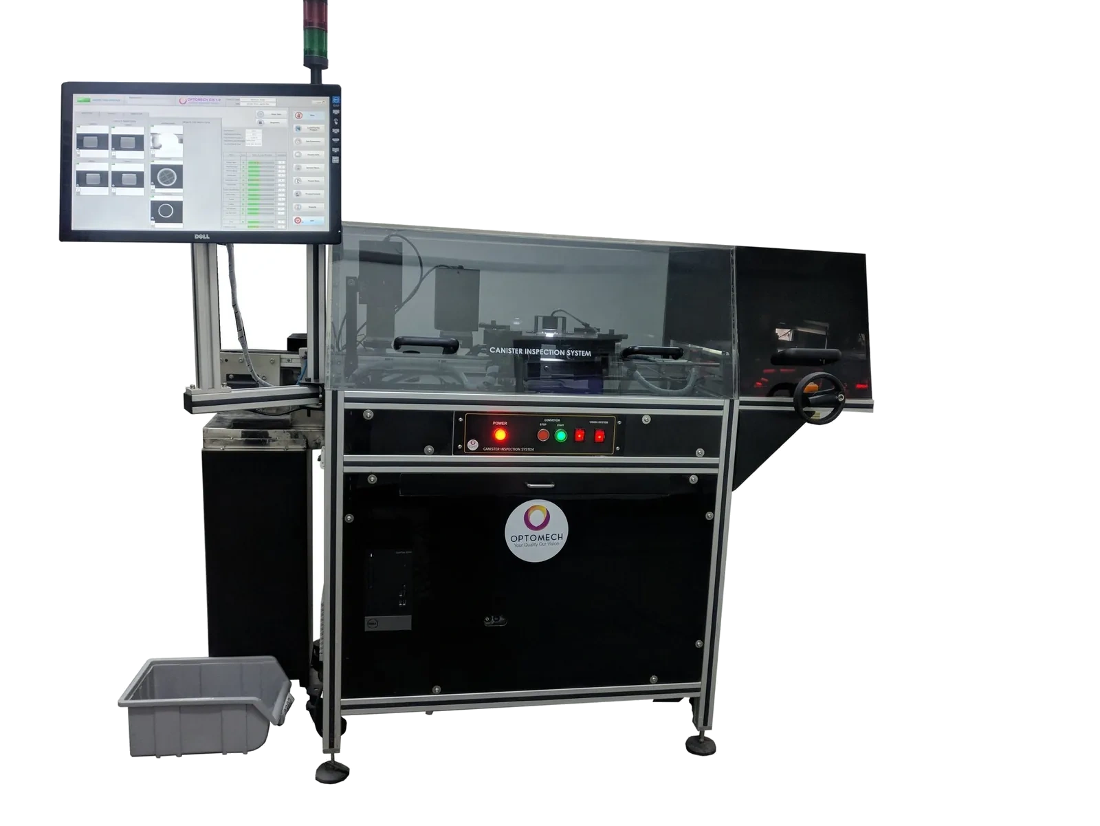 CANIS Canister Inspection System Machine