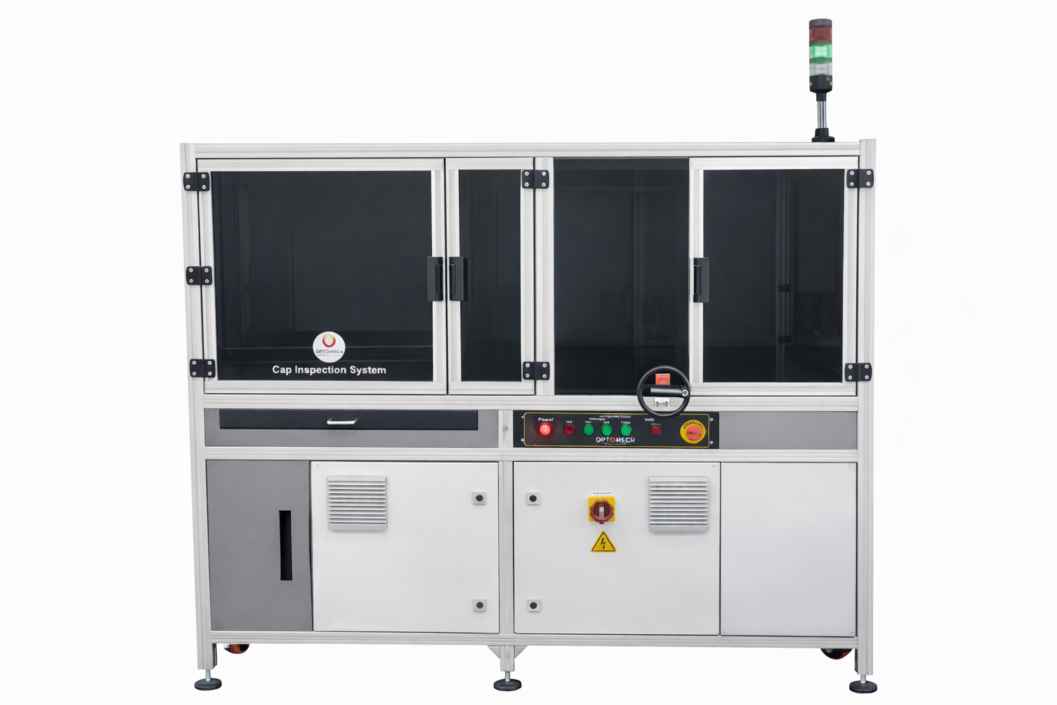 Optomech CIS-XL Cap Inspection System — Automated Closure Inspection Machine