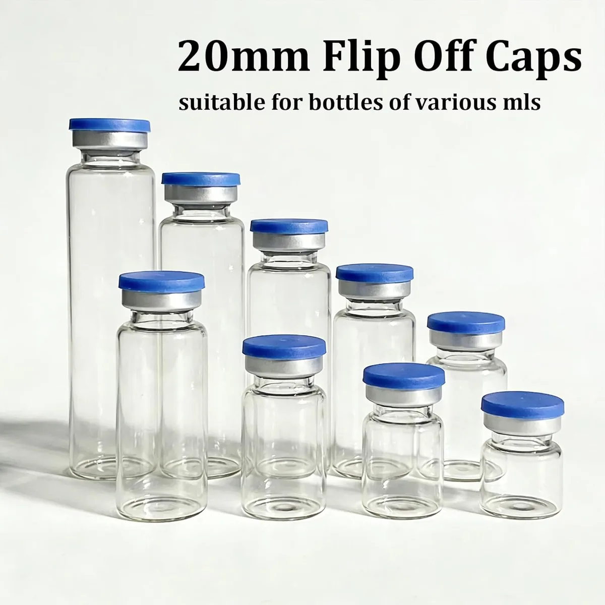 Flip-Off Seals with Bottles