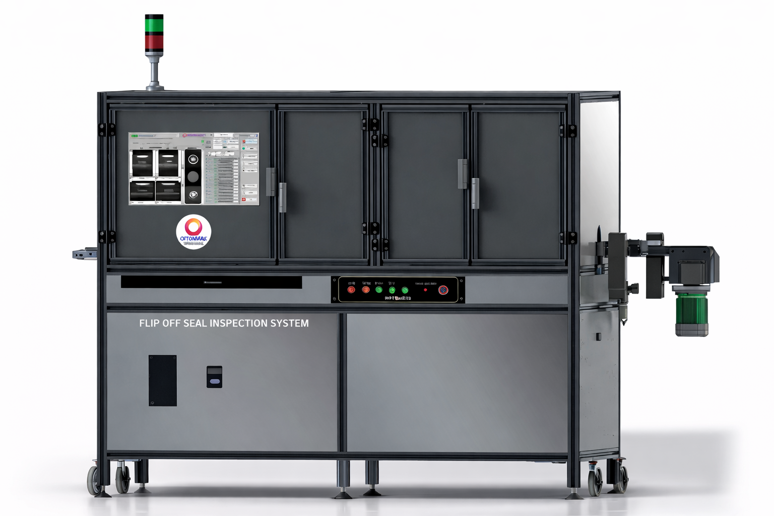 Optomech FOSIS — Flip-Off Seal Inspection System for pharmaceutical vials