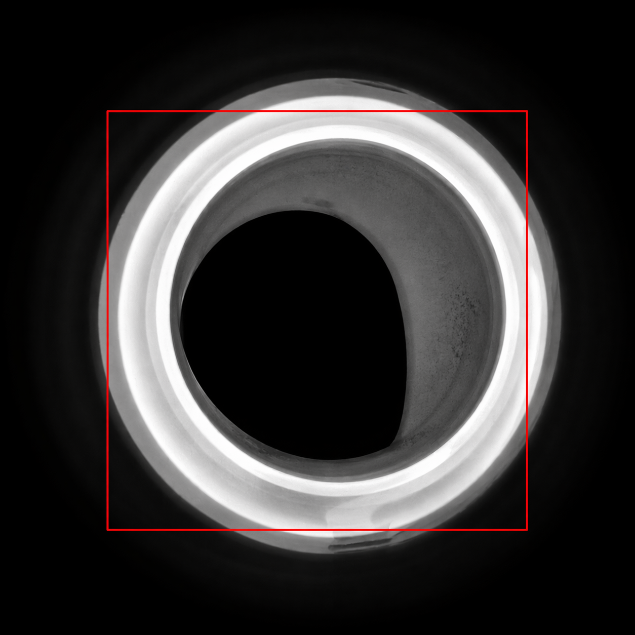 Incomplete blowing defect in agrochemical bottle — BIS STD+ base camera detection