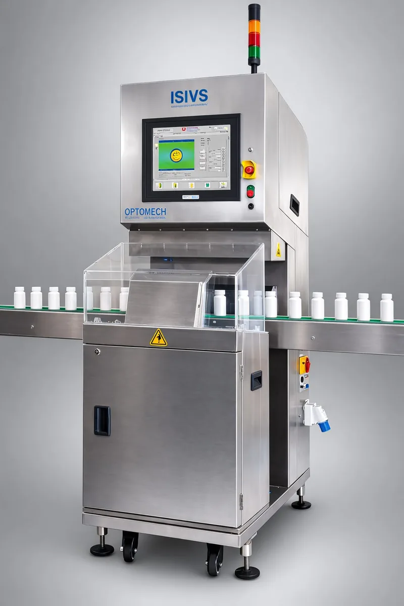 Optomech ISIVS XL Induction Sealing Integrity Verification System — inline thermal imaging inspection machine