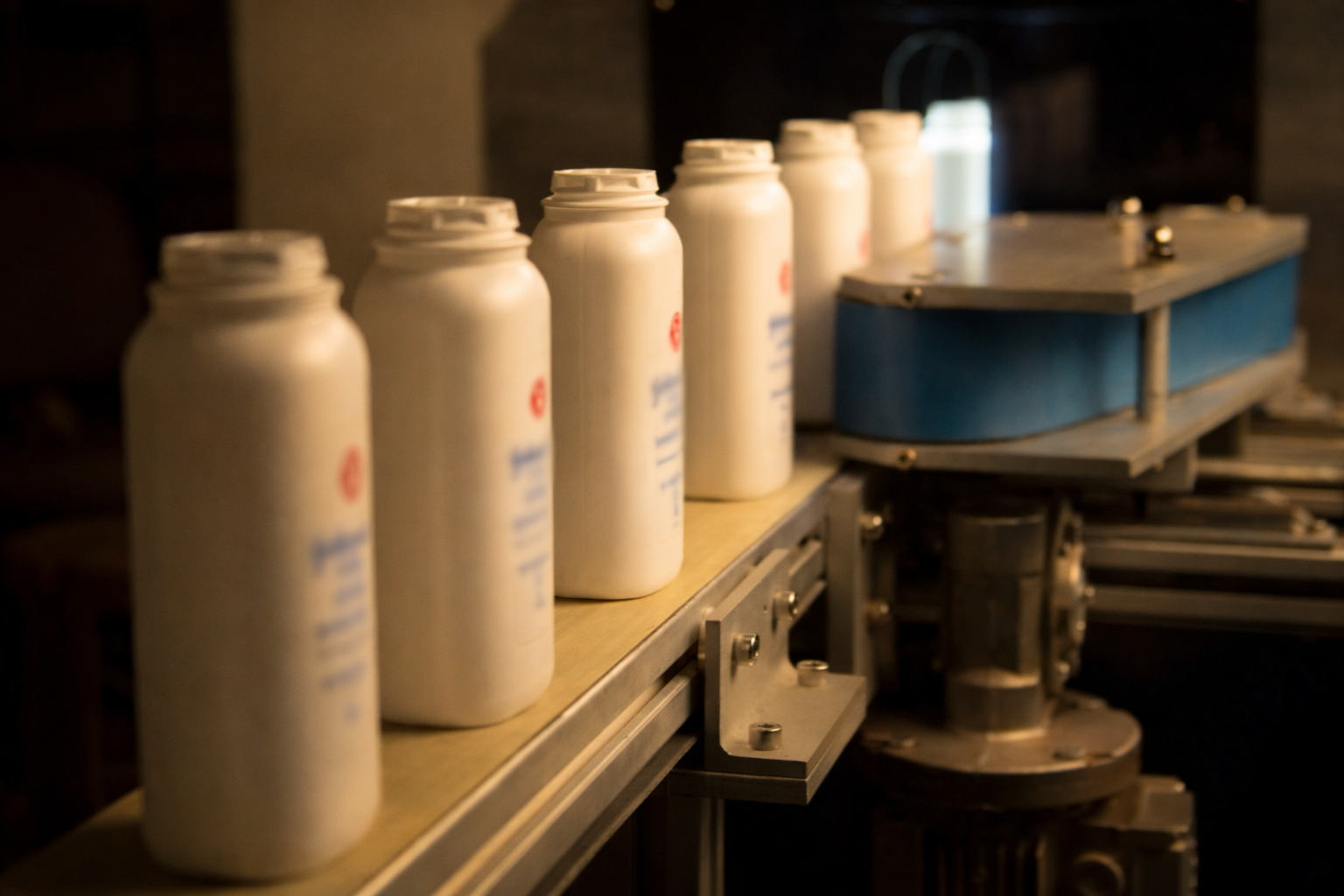 Optomech LIS 2S Two-Sides Label Inspection Machine for Flat Bottles