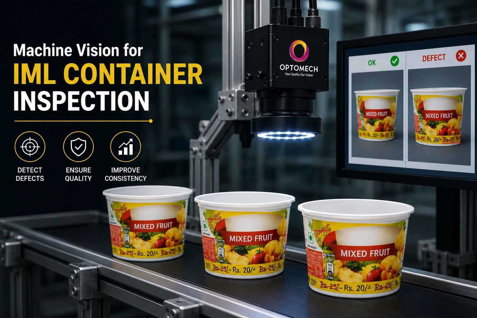 Machine Vision IML Container Inspection