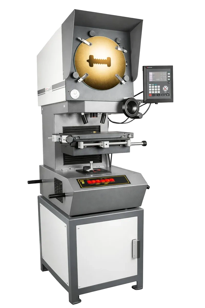 PP 300TE Profile Projector with sample component