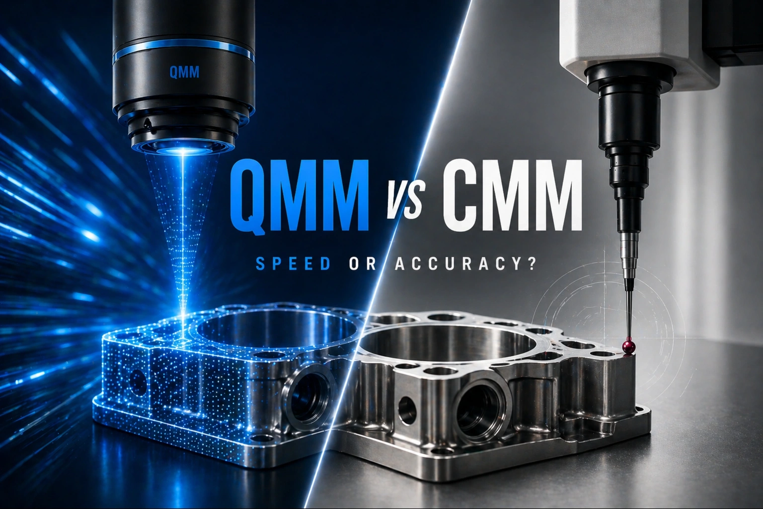 QMM vs CMM comparison for high-volume inspection