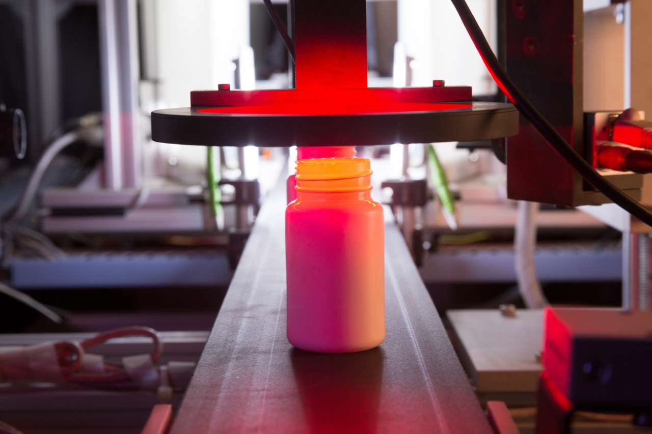 Sealing surface inspection of bottle neck-finish — Optomech BIS macro optics