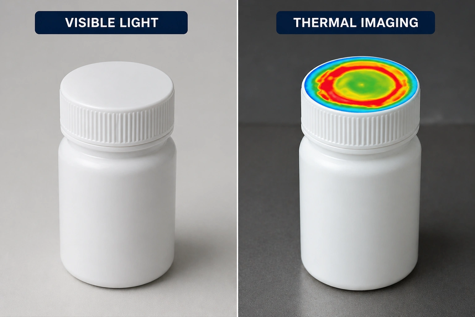 Thermal Imaging Induction Seal Failures